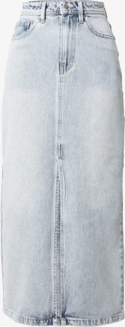 Midi-nederdele Nederdel ADINDA Kvinder Blå