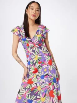 WEEKDAY Maxikjoler Kjole Flora Kvinder Lilla -Minikjoler Butikk 07ff08a0336fe237613209a27b1a7cbe scaled