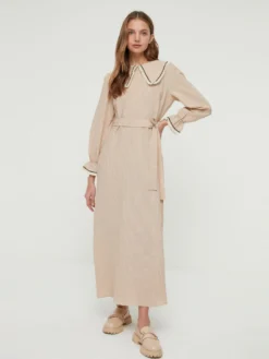Trendyol Maxikjoler Kjole Kvinder Beige / Creme -Minikjoler Butikk 11ea54169080628e7640c3506b9f2490 scaled