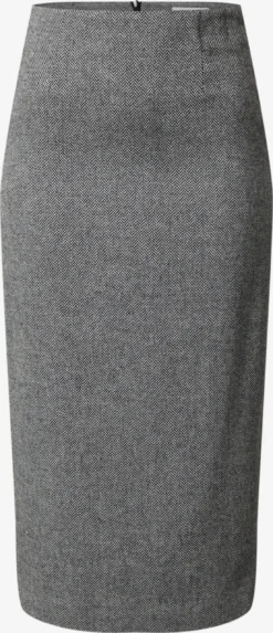 EDITED Midi-nederdele Nederdel Antonina Kvinder Grå