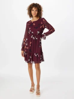 Vero Moda Minikjoler Kjole Smilla Kvinder Burgunder -Minikjoler Butikk 1e47402f3be7ee12dd2a80598adb9968 scaled