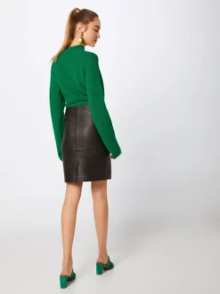 Lædernederdele Nederdel 2ND Cecilia Kvinder Sort -Minikjoler Butikk 204944c09748578d00996fa89c5bc02d scaled