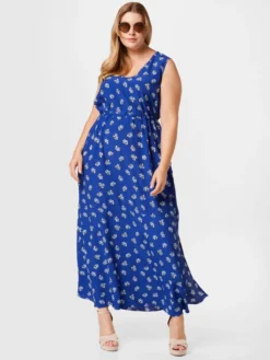 PERSONA BY MARINA RINALDI Maxikjoler Kjole DOVE Kvinder Blå 9 PERSONA BY MARINA RINALDI Maxikjoler Kjole DOVE Kvinder Blå -Minikjoler Butikk 279b32889fef60613651c1547da4cf4e scaled