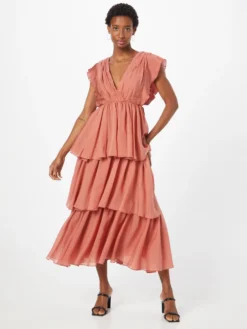 Maxikjoler Kjole Kvinder Rustbrun -Minikjoler Butikk 2a0a435b4b54371f32e82461da4aa81c scaled