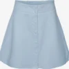 Y.A.S Lædernederdele Nederdel Nori Kvinder Lyseblå