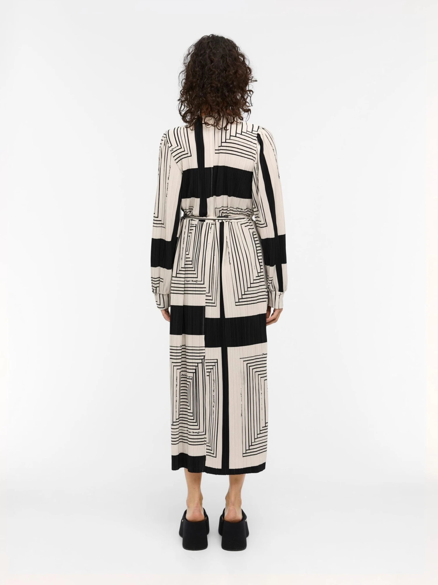 Object Maxikjoler Kjole TOBINA Kvinder Sort 3 Object Maxikjoler Kjole TOBINA Kvinder Sort - Billede 3