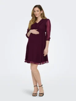 ONLY MATERNITY Minikjoler Kjole Kvinder Burgunder 9 ONLY MATERNITY Minikjoler Kjole Kvinder Burgunder -Minikjoler Butikk 349878dc94b81c8f0473c560e724cb57 scaled