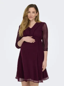 ONLY MATERNITY Minikjoler Kjole Kvinder Burgunder 7 ONLY MATERNITY Minikjoler Kjole Kvinder Burgunder -Minikjoler Butikk 3b1db4fe68301931d97f85352d3c1e7f scaled