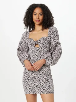 Minikjoler Kjole ESMERALDA Kvinder Beige / Sort -Minikjoler Butikk 4460fd04b960b6988c168fc14d059d7c scaled