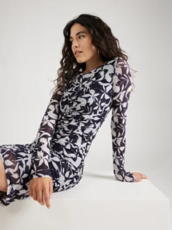 Vila Minikjoler Kjole AVA Kvinder Navy / Lyseblå -Minikjoler Butikk 4486fcd0240be209e1036a80d916d3ca scaled