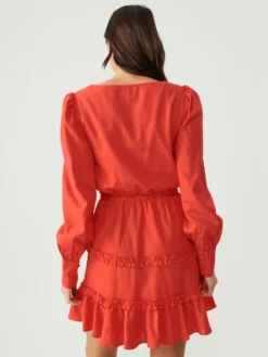 Minikjoler Kjole OLIA Kvinder Orange -Minikjoler Butikk 45208bca10a3171ac245b0776a1761d5 scaled