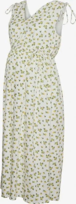 Mamalicious Maxikjoler Kjole Kvinder Hvid