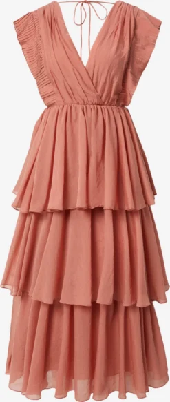 Maxikjoler Kjole Kvinder Rustbrun