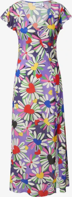 WEEKDAY Maxikjoler Kjole Flora Kvinder Lilla