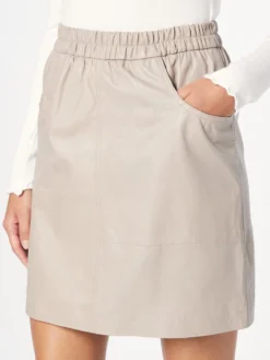 Soft Rebels Lædernederdele Nederdel Allie Kvinder Stone -Minikjoler Butikk 4fe10e6330a068c2e2632dd0fd030df9 scaled