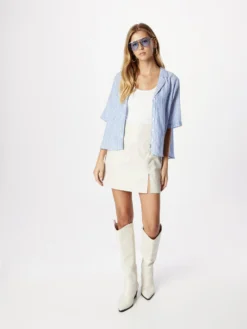 Noisy May Lædernederdele Nederdel CLARA PENNY Kvinder Hvid -Minikjoler Butikk 5241bee4c7142251e775b8483fd8896c scaled