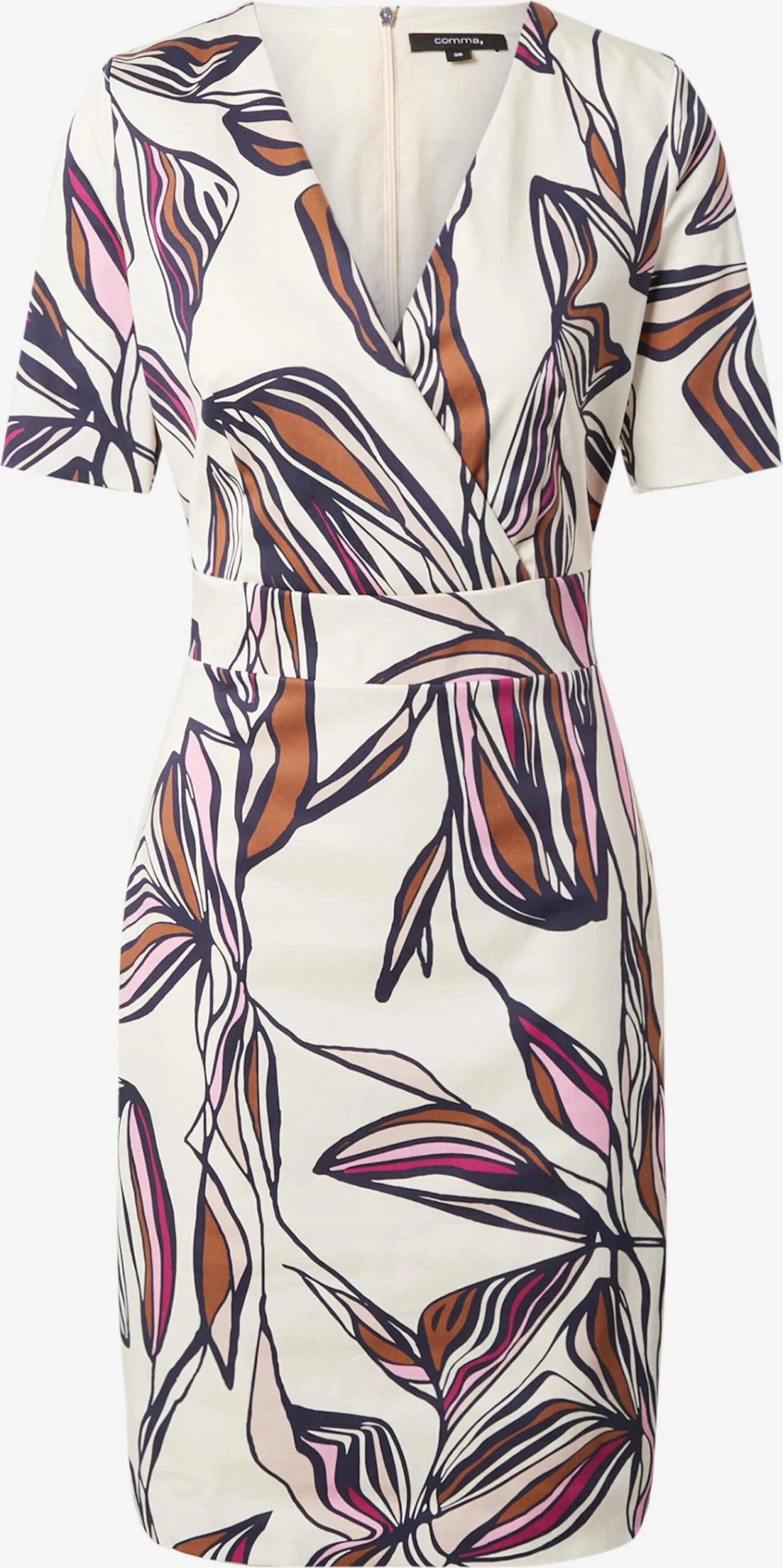 Comma Etuikjoler Etuikjole Kvinder Lysebeige 1 Comma Etuikjoler Etuikjole Kvinder Lysebeige