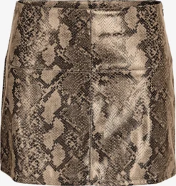 Noisy May Lædernederdele Nederdel TAYLOR Kvinder Beige