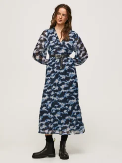 Pepe Jeans Maxikjoler Kjole BLITA Kvinder Sort -Minikjoler Butikk 5874af63aab761629c9435ae1fb6185b scaled