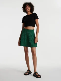 EDITED Lædernederdele Nederdel Verenice Kvinder Grøn -Minikjoler Butikk 58dd38dde751ae8ea93aa4fda6d1a78b scaled