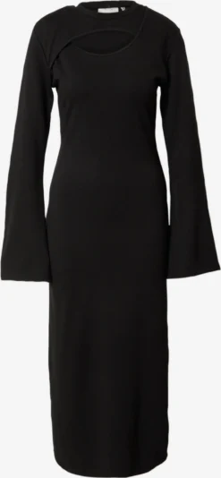 Gestuz Maxikjoler Kjole Anka Kvinder Sort