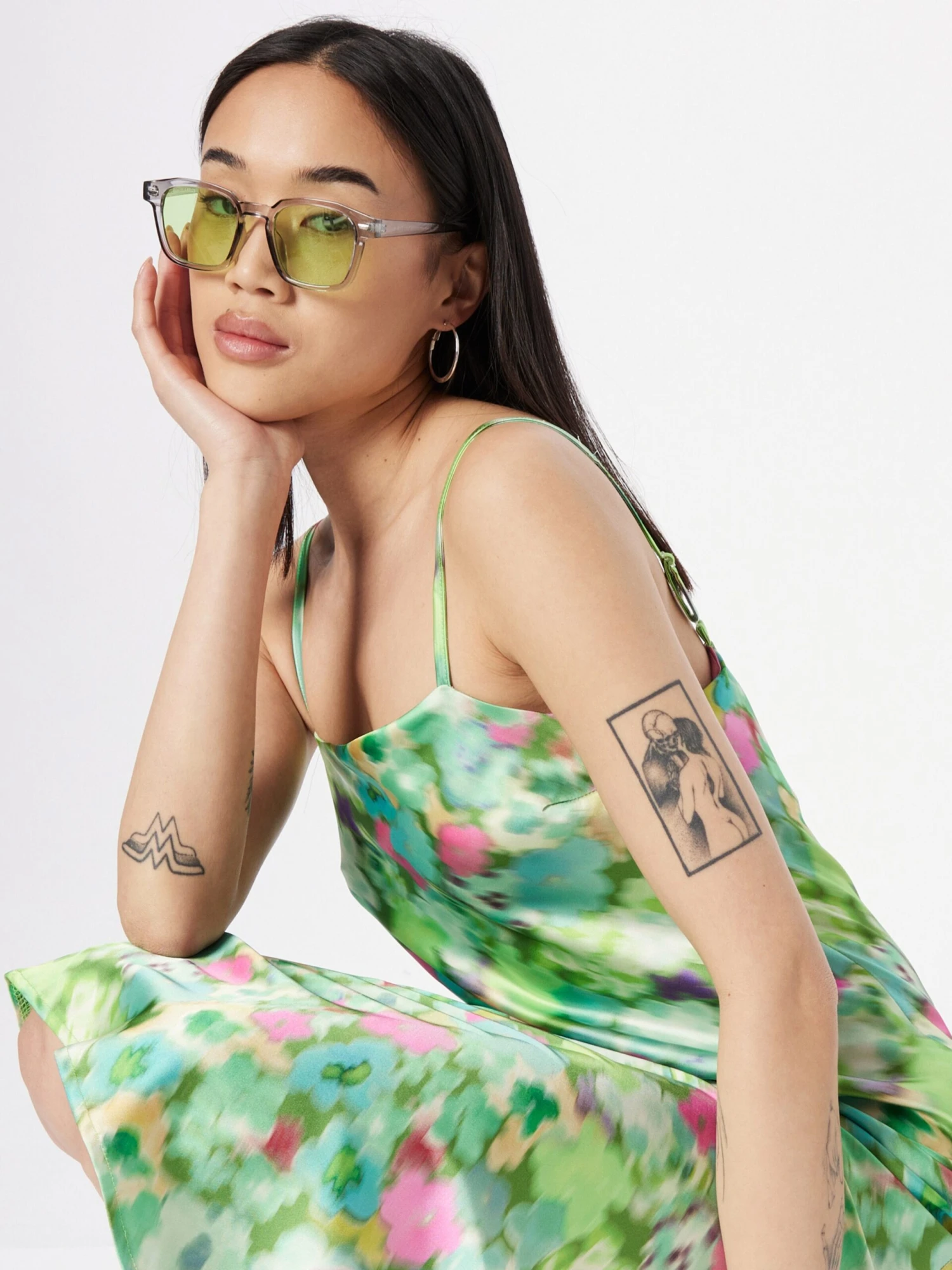 NASTY GAL Maxikjoler Kjole Kvinder Grøn 2 NASTY GAL Maxikjoler Kjole Kvinder Grøn - Billede 2