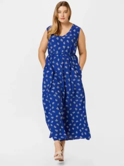 PERSONA BY MARINA RINALDI Maxikjoler Kjole DOVE Kvinder Blå 7 PERSONA BY MARINA RINALDI Maxikjoler Kjole DOVE Kvinder Blå -Minikjoler Butikk 66c9994e466ec04b067d8cfea8370caf scaled