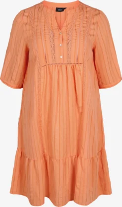 Zizzi Minikjoler Kjole Gitte Kvinder Orange
