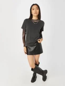 Designers Remix Lædernederdele Nederdel Marie Kvinder Sort -Minikjoler Butikk 7af2ca76a80614a84a63f0b0e0f7e4fd scaled