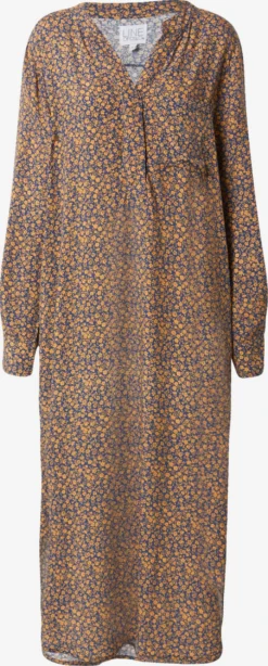 Maxikjoler Kjole Kvinder Navy / Orange