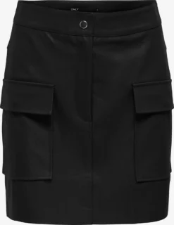 ONLY Lædernederdele Nederdel VERA Kvinder Sort