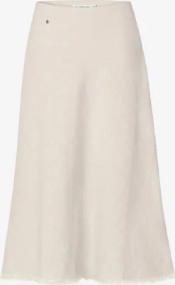 Midi-nederdele Nederdel URBI Kvinder Beige