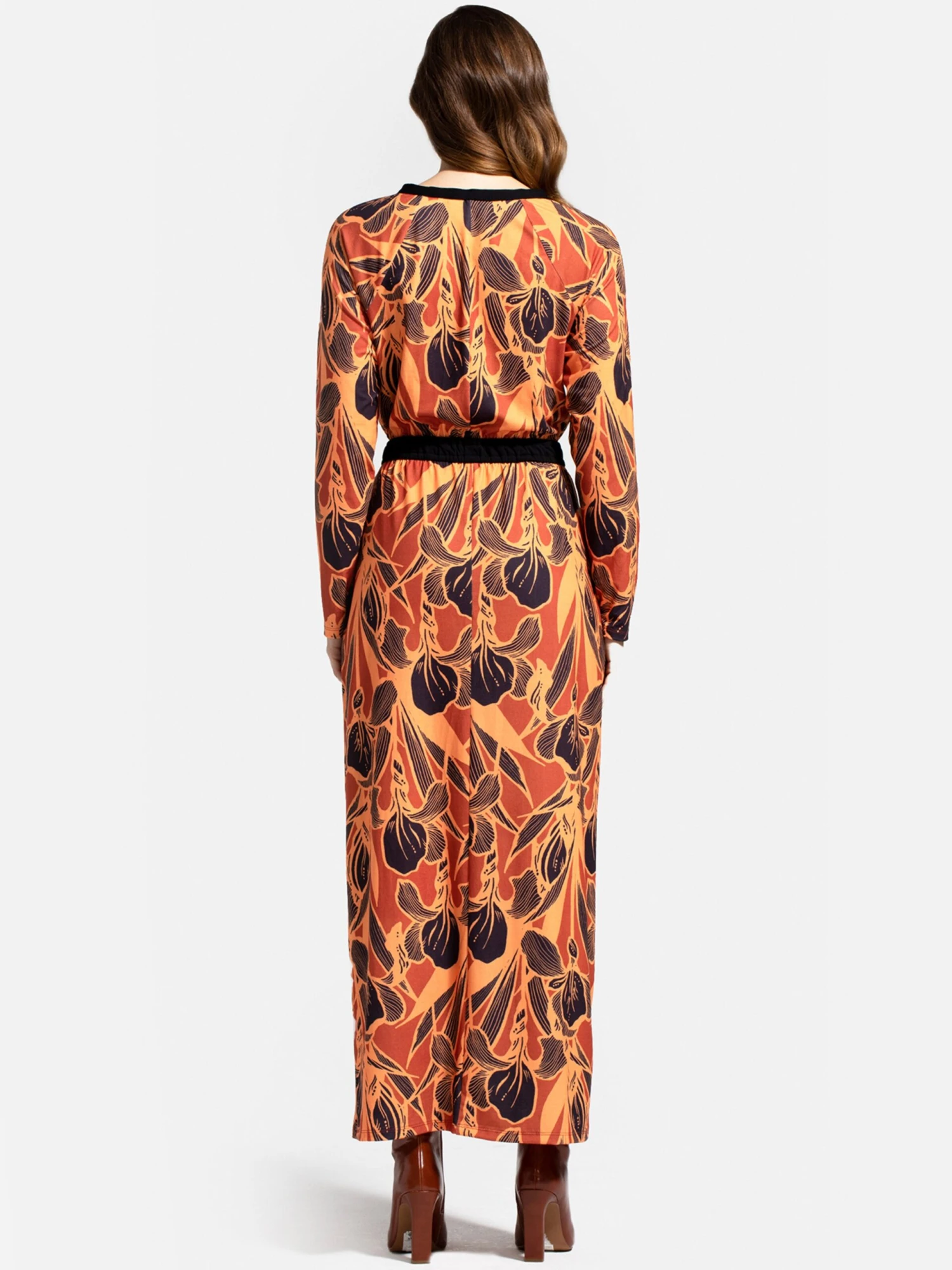 HotSquash Maxikjoler Kjole Kvinder Rustbrun / Cognac 3 HotSquash Maxikjoler Kjole Kvinder Rustbrun / Cognac - Billede 3