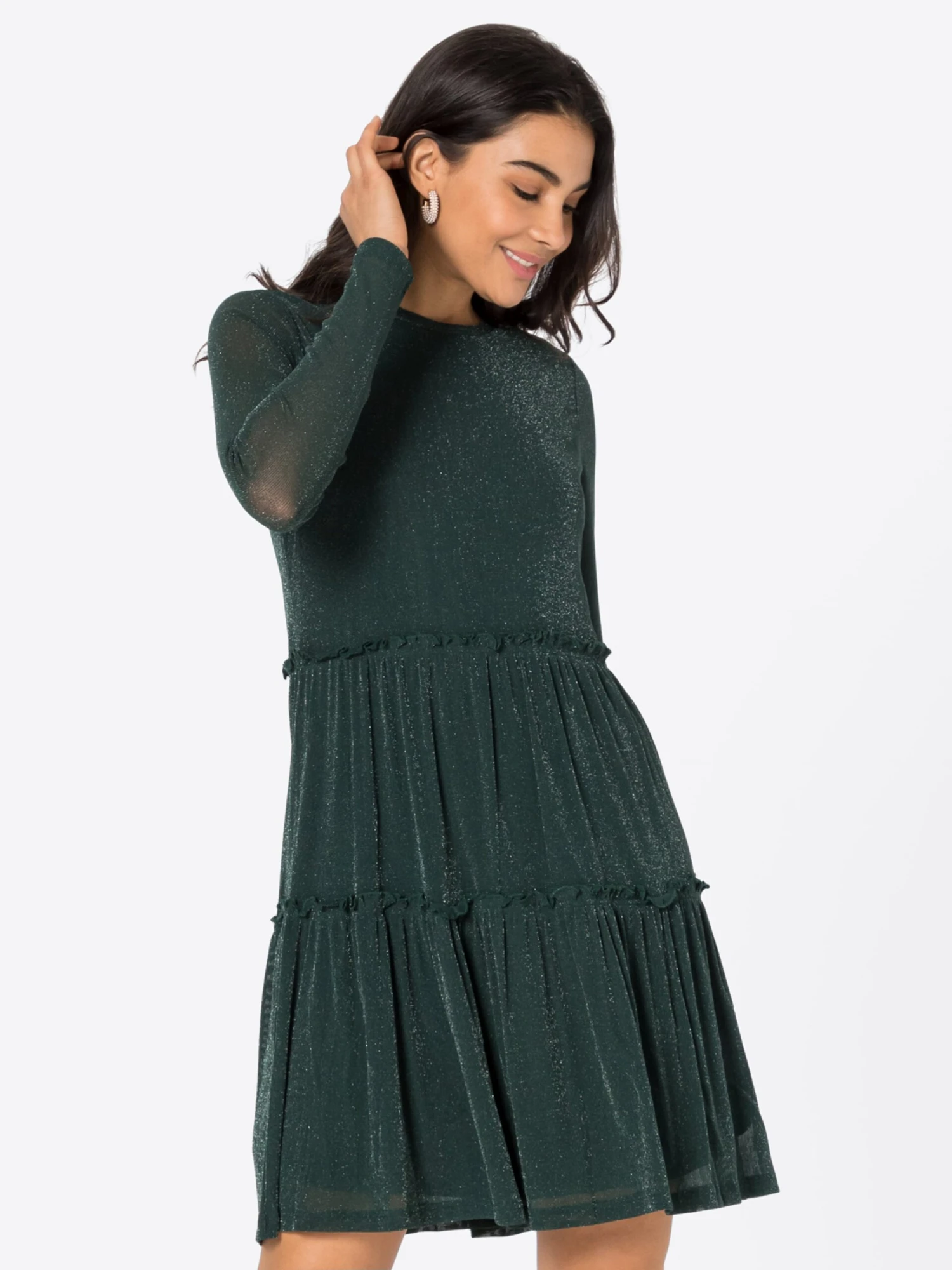 Moves Minikjoler Kjole Huma Kvinder Mørkegrøn 3 Moves Minikjoler Kjole Huma Kvinder Mørkegrøn - Billede 3