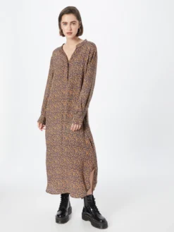 Maxikjoler Kjole Kvinder Navy / Orange -Minikjoler Butikk 9d4c181c013175dacc7733a9144cf7a6 scaled