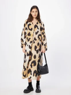 Maxikjoler Kjole Leo Kvinder Lysebrun -Minikjoler Butikk 9d7d1df7bdb70394609a0fefa21ec43f scaled