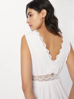 TWINSET Maxikjoler Kjole Kvinder Offwhite -Minikjoler Butikk a7d4943b0dcf3391e0a3816add52dfc8 scaled