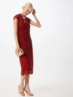 IVY OAK Etuikjoler Etuikjole Kvinder Rustrød -Minikjoler Butikk aaafd12956c0ebb734e02243f127235f scaled