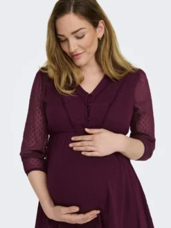 ONLY MATERNITY Minikjoler Kjole Kvinder Burgunder 11 ONLY MATERNITY Minikjoler Kjole Kvinder Burgunder -Minikjoler Butikk acaaf8576e995902a7e4e40b583c5af6 scaled
