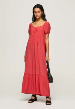 Pepe Jeans Maxikjoler Kjole Bernardette Kvinder Rød -Minikjoler Butikk b285752bd12fc88ec2a9adf773bba4c8 scaled