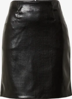 B.young Lædernederdele Nederdel DALINA Kvinder Sort