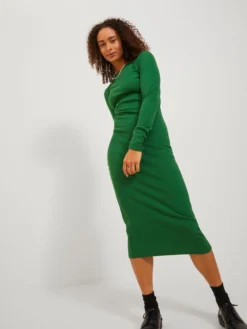 JJXX Maxikjoler Kjole Forest Kvinder Grøn -Minikjoler Butikk bd676801ad1bcb0021482e323a50022a scaled