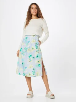 Armedangels Midi-nederdele Nederdel Aimemi Kvinder Lyseblå -Minikjoler Butikk bf77291909d121b69a7fab90ad609f7c scaled