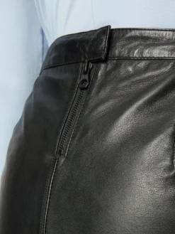 GIPSY Lædernederdele Nederdel Swante Kvinder Sort -Minikjoler Butikk c1aec0878454910e688739c765f43679 scaled