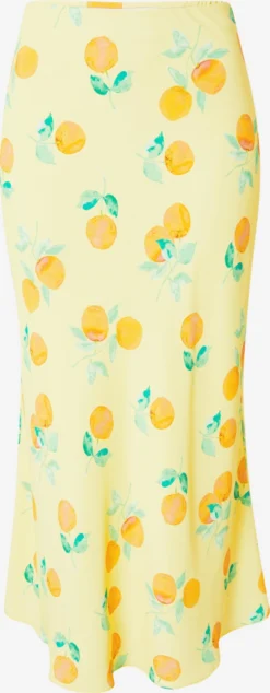 NASTY GAL Midi-nederdele Nederdel Kvinder Gul