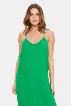 Saint Tropez Maxikjoler Kjole Narine Kvinder Lysegrøn -Minikjoler Butikk c6fe83d7560d7446e0e338d578aca2d0 scaled