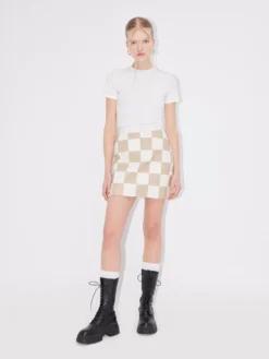 Lædernederdele Nederdel Tamara Kvinder Creme / Sand -Minikjoler Butikk c75cb7f487c009ae08002c9f199355c0 scaled