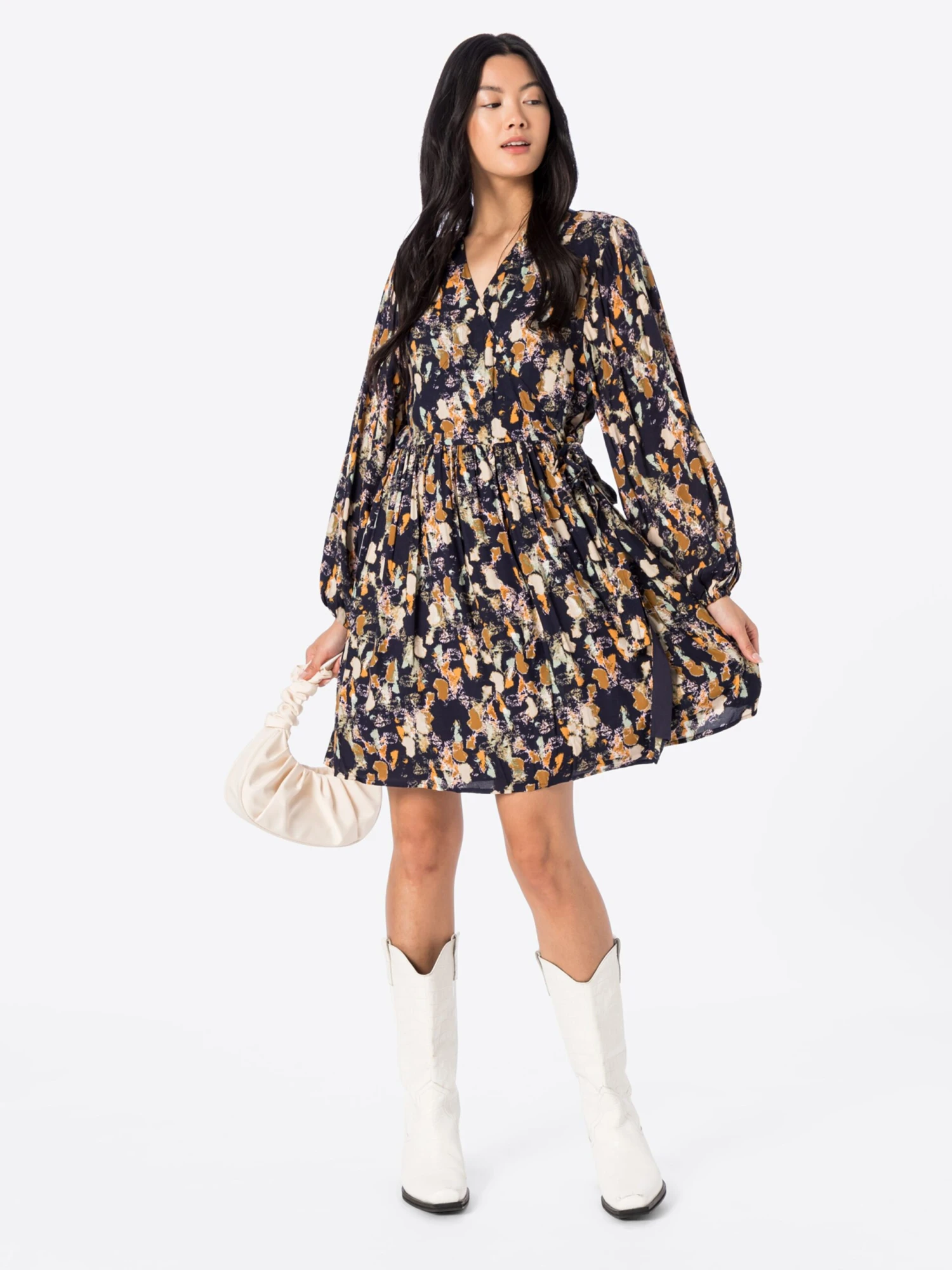 Second Female Minikjoler Kjole Kaleem Kvinder Mørkeblå 5 Second Female Minikjoler Kjole Kaleem Kvinder Mørkeblå - Billede 5