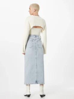 Midi-nederdele Nederdel ADINDA Kvinder Blå -Minikjoler Butikk d33290f00d4b7ed9d5a89404bd6b99cd scaled