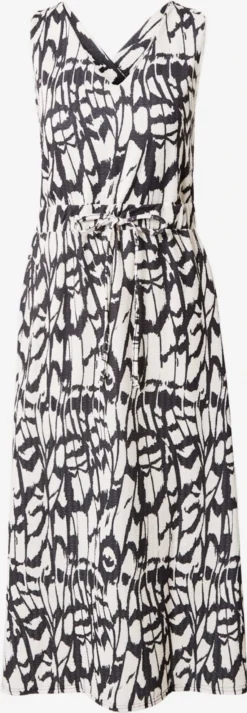 WAREHOUSE Maxikjoler Kjole Kvinder Sort / Hvid
